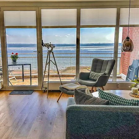 Lejlighed Meeresbrise Mit Balkon Und Meerblick Wilhelmshaven